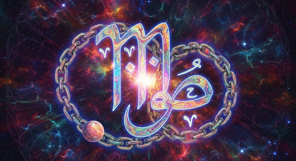 Signe astrologique arabe de la chaîne