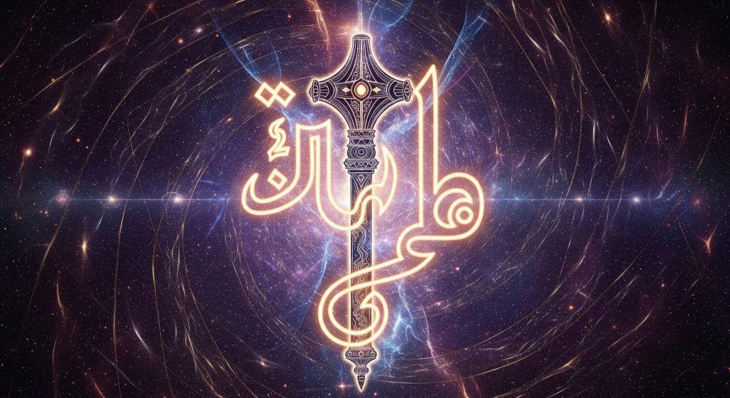 Signe astrologique arabe de la masse de fer