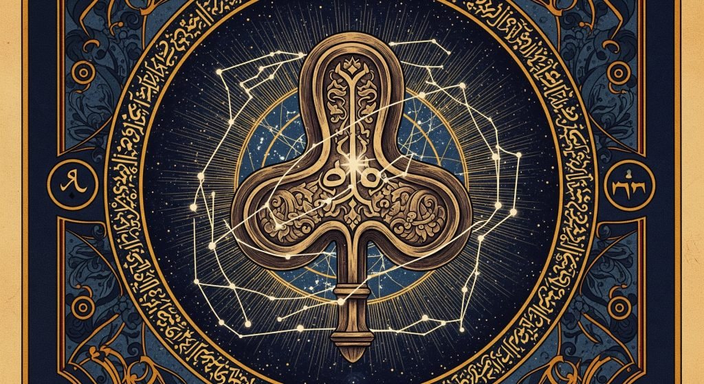 Signe astrologique de la massue paysanne