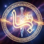 Signe astrologique arabe du poignard