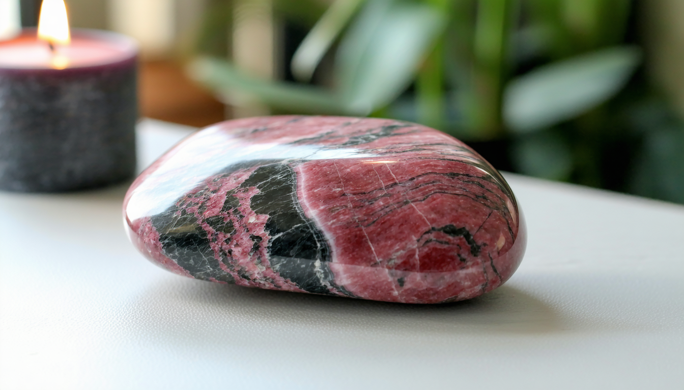 découvrez comment la rhodonite, pierre aux vertus apaisantes, peut vous aider à réduire le stress et favoriser l'équilibre émotionnel au quotidien.