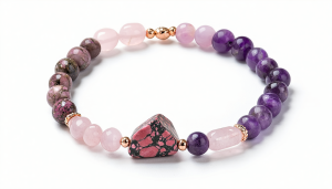 découvrez comment la rhodonite peut vous aider à combattre le stress grâce à ses propriétés apaisantes et équilibrantes pour votre bien-être mental et émotionnel.