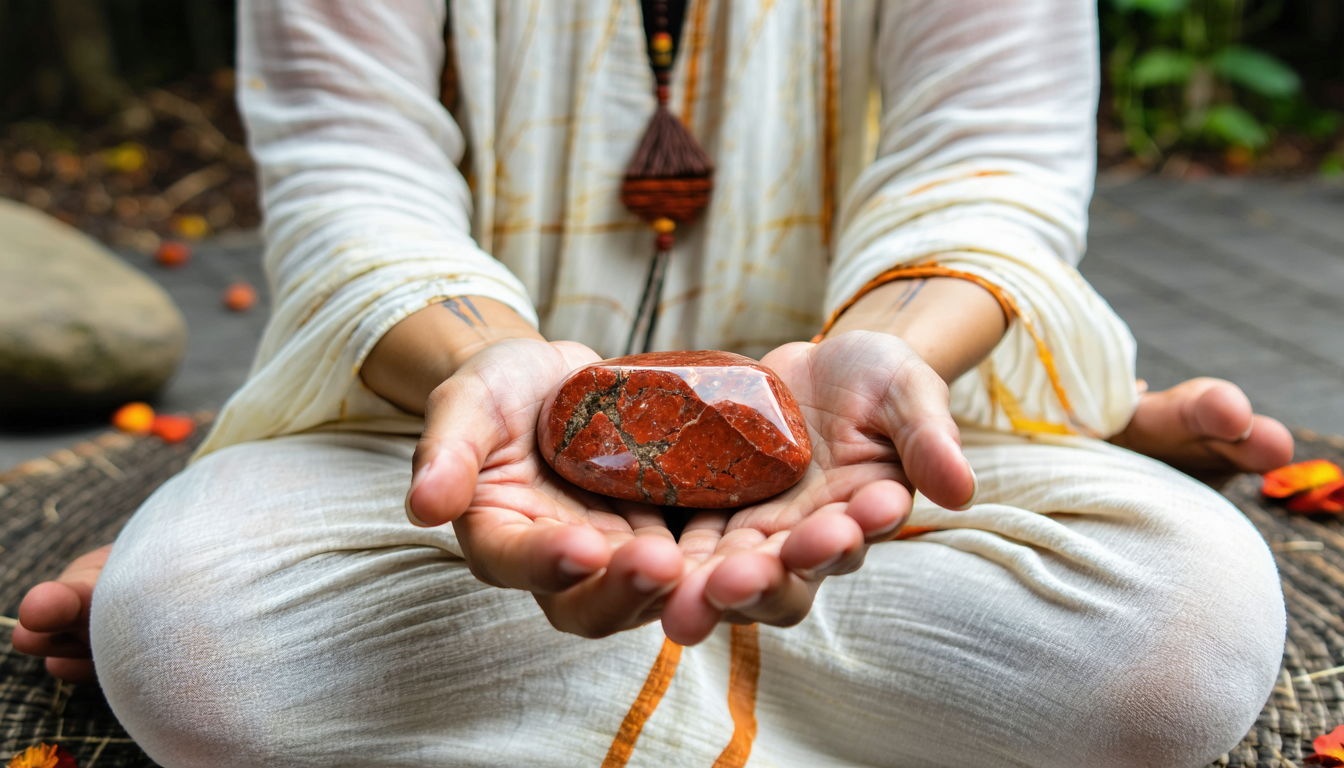 découvrez comment utiliser le jaspe rouge pour renforcer votre ancrage et votre stabilité émotionnelle grùce à ses propriétés énergétiques naturelles.