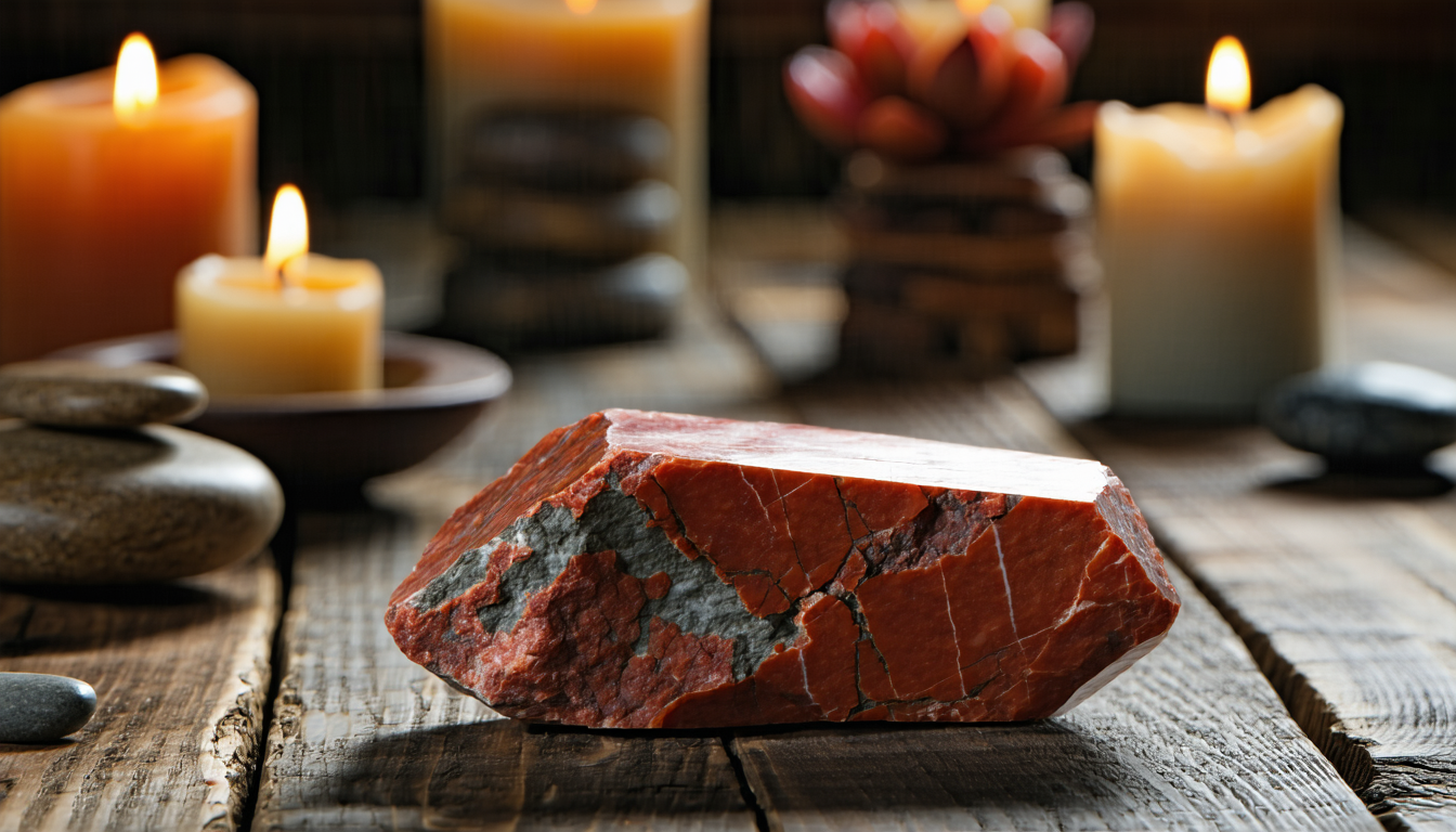 découvrez comment utiliser le jaspe rouge pour renforcer votre ancrage et améliorer votre stabilité émotionnelle et énergétique au quotidien.